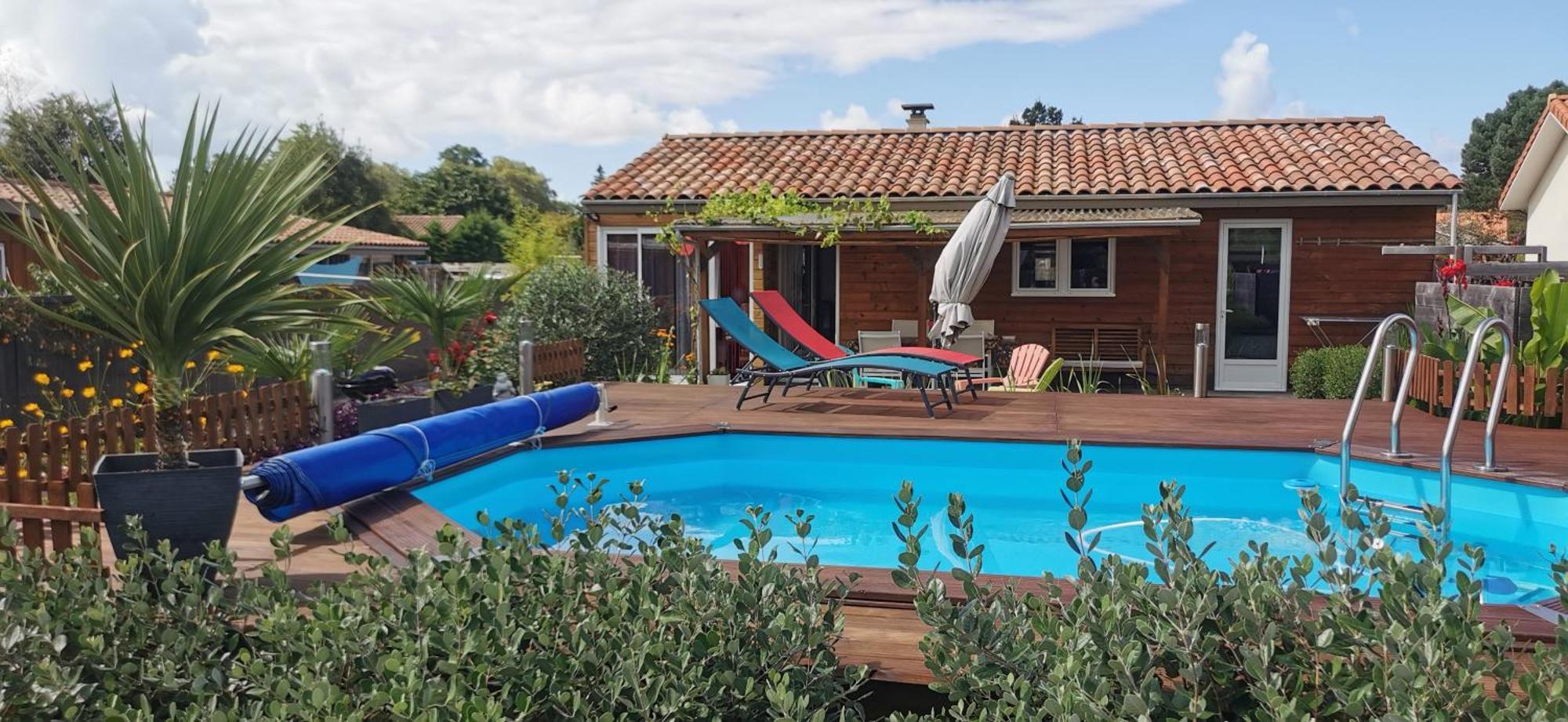 Maison & Piscine Prives,Plages Ocean Et Lac A 10 Kms Linxe Экстерьер фото